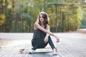 Creative senior photos in Charlotte